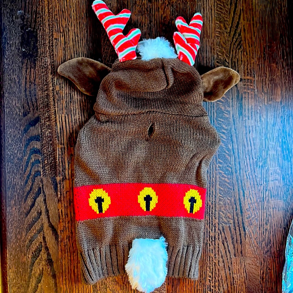 Reindeer dog costume (small dog)
